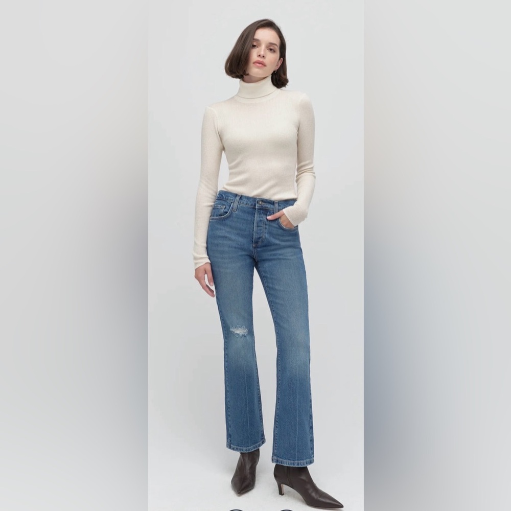 Favorite Daughter Morgan High-rise Shortie petite Jeans - Picture 5 of 16